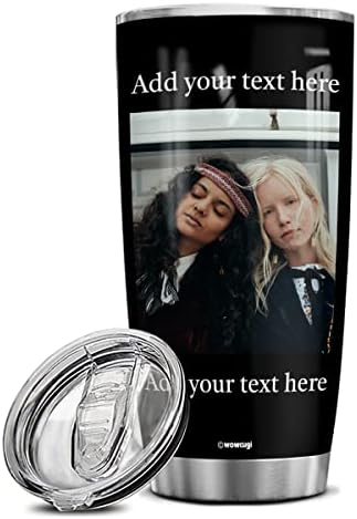 Personalized Photo Tumbler with Custom Design 20oz 30oz for Women Girls