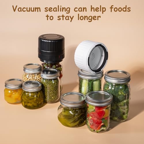 HTPOW Fully Automatic Mason Jar Vacuum Sealer Kit