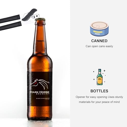 Holinwa Manual Can Opener with Durable Stainless Steel Blade