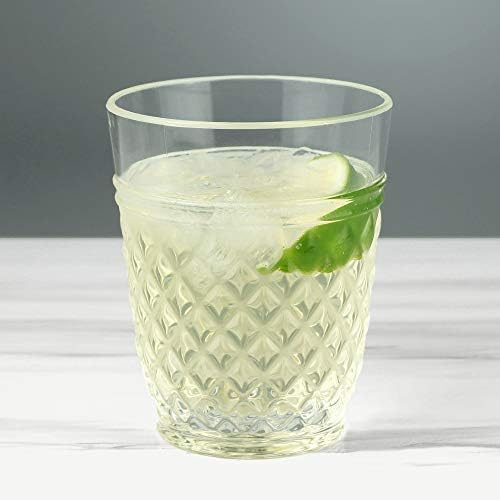 PG Drinkware Set 4 - 14oz Clear Acrylic Tumblers