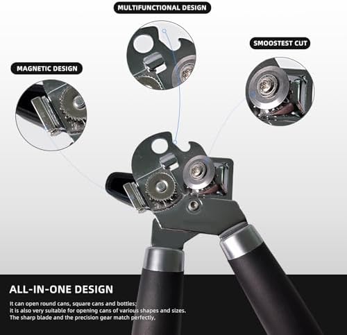 Pet Time Manual Can Opener Smooth Edge Heavy Duty