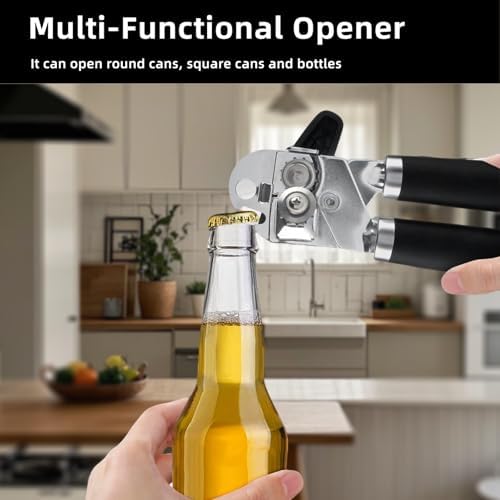 Pet Time Manual Can Opener Smooth Edge Heavy Duty