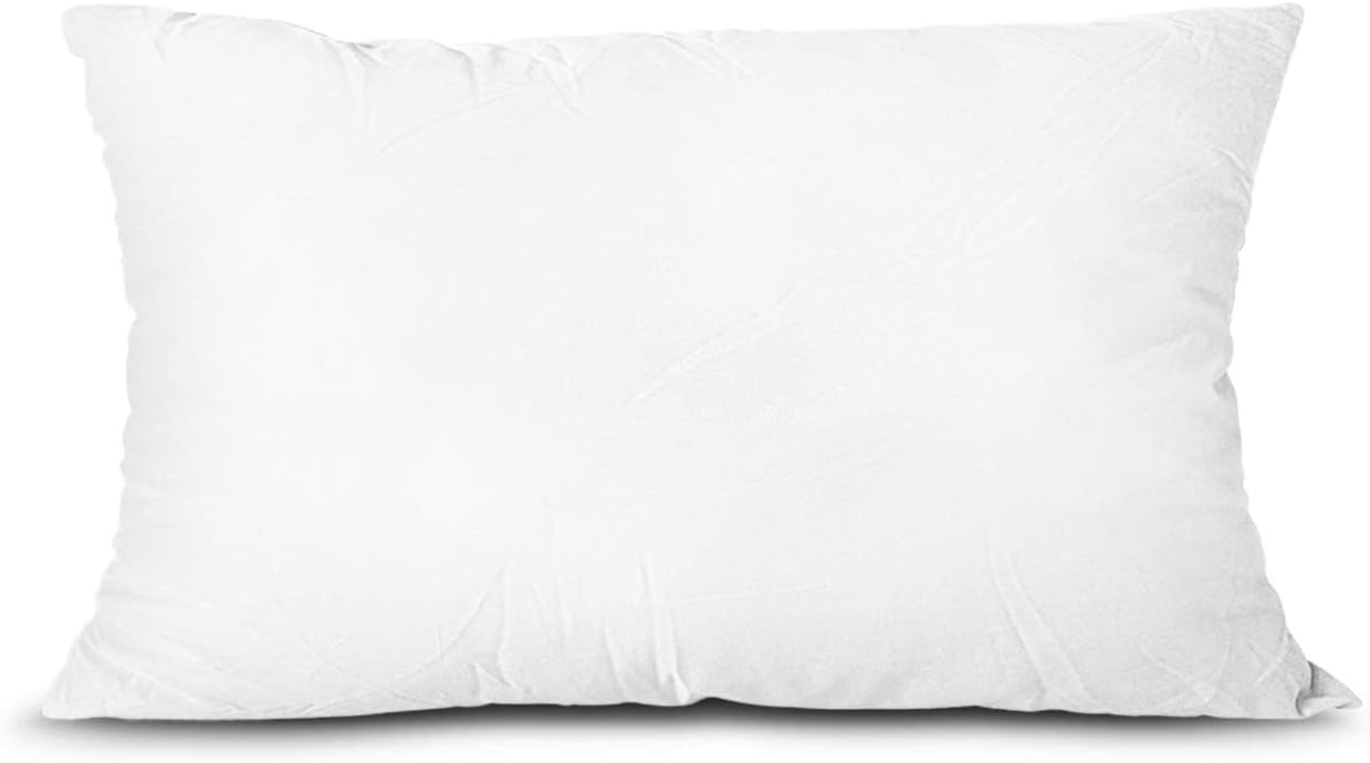AzulHome 12x20 Pillow Inserts for Sofa and Bed