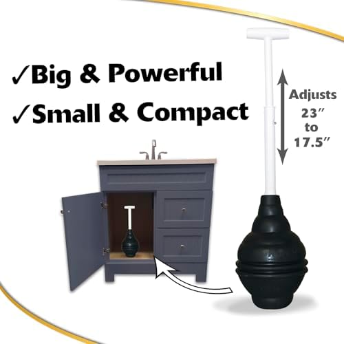 Korky BeehiveMAX Heavy Duty Toilet Plunger