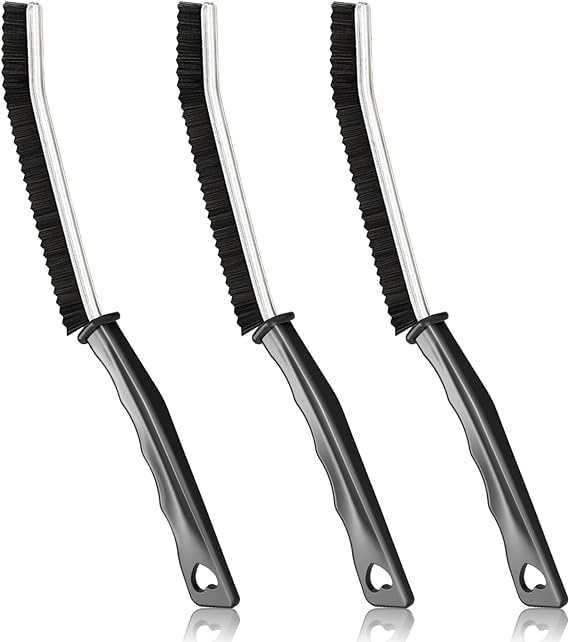 3 Pcs Bristled Crevice Cleaning Brush Set