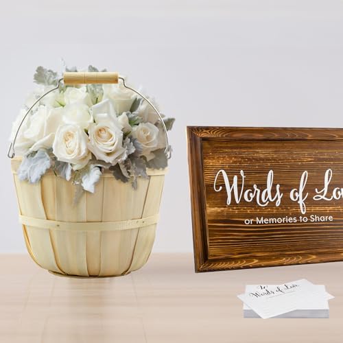 Cornucopia Brands Round Wooden Baskets 2-Pack Natural