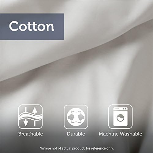 Reversible Cotton Quilt Set for Kids - 5 Piece Cloud Blue