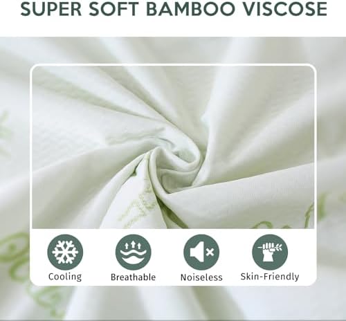 MUXHOMO Premium Waterproof Queen Mattress Protector