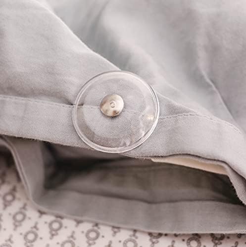 Clear Magnetic Duvet Clips with Key for Easy Removal Pack of 8