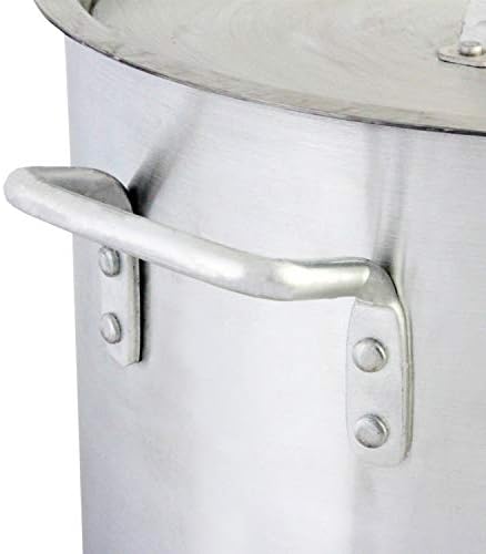 60 Quart Aluminum Stock Pot with Riveted Handles