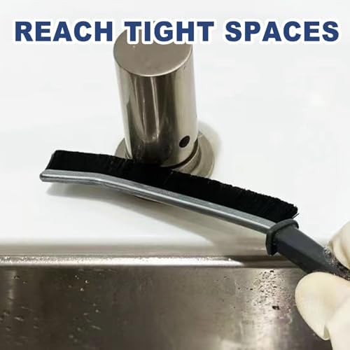 Hard Bristle Crevice Cleaning Brush 5PCS for Kitchen Bathroom