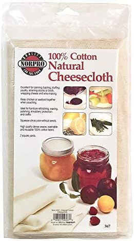 Norpro Natural Cheese Cloth 2 Square Yards
