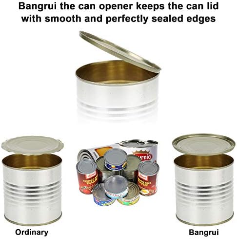 Bangrui 4-in-1 Safe Can Opener with Corkscrew