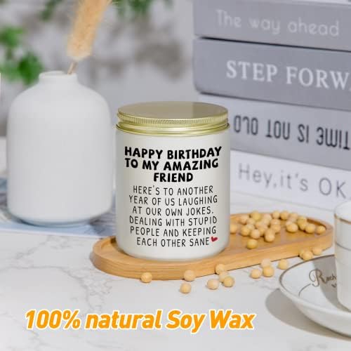 Jonico Lavender Candle Birthday Gift for Women