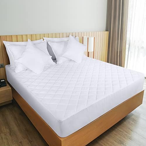 Utopia Bedding King Size Quilted Fitted Mattress Pad