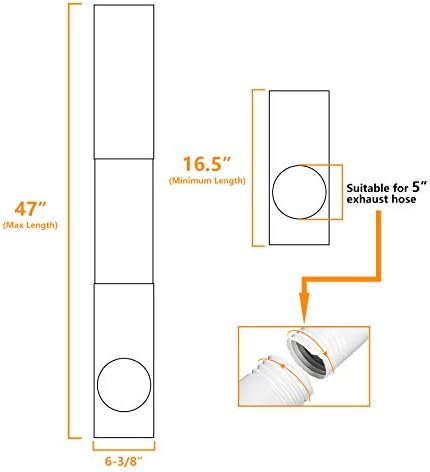 LBG Products Portable AC Window Seal Plates Kit