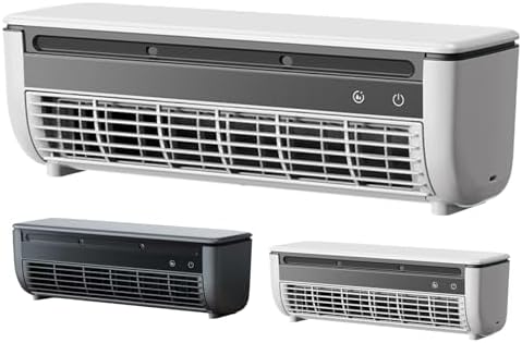 Mini Wall Mounted AC Fan with Remote Control