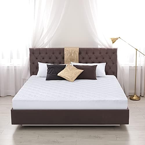 Utopia Bedding King Size Quilted Fitted Mattress Pad