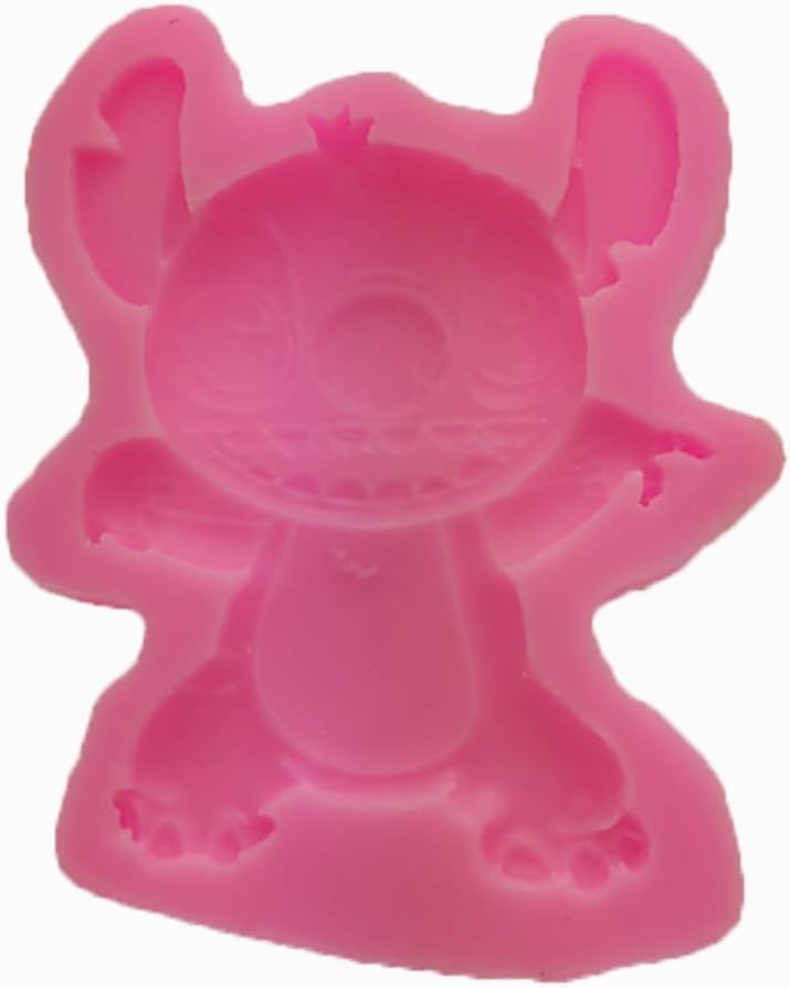 Guratapa Cartoon Anime Silicone Molds for DIY Fondant and Candy Making