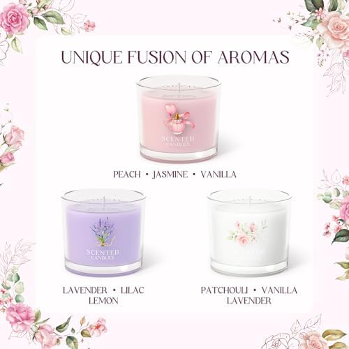 Scented Candle Gift Set for Stress Relief