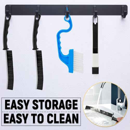 Pinsit Crevice Cleaning Brush Set 4Pcs with Hooks