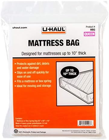 U-Haul Standard Queen Mattress Bag 92x60x10