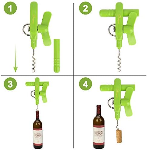 Bangrui 4-in-1 Safe Can Opener with Corkscrew