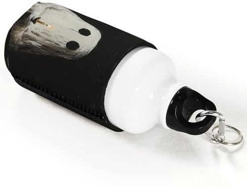 Beer Can Cooler Sleeve Ghost Candle Halloween Insulated Holder