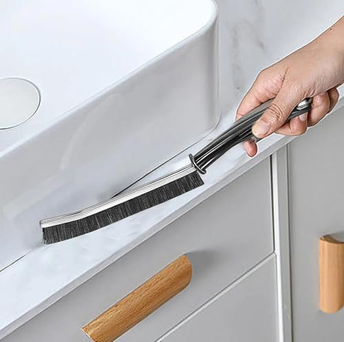 Deep Crevice Cleaning Brush - Multi-Use Bristle Tool for Small Spaces