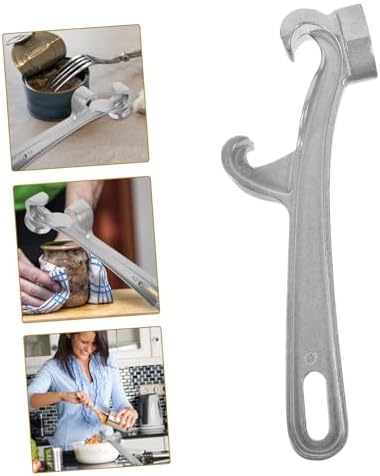 FUNOMOCYA Can Opener with Wrench and Chain for Manual Use