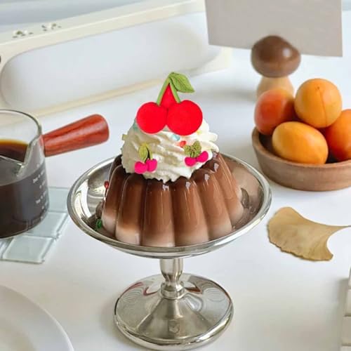4PCS White Silicone Cherry Mold Set for Fondant Decorations