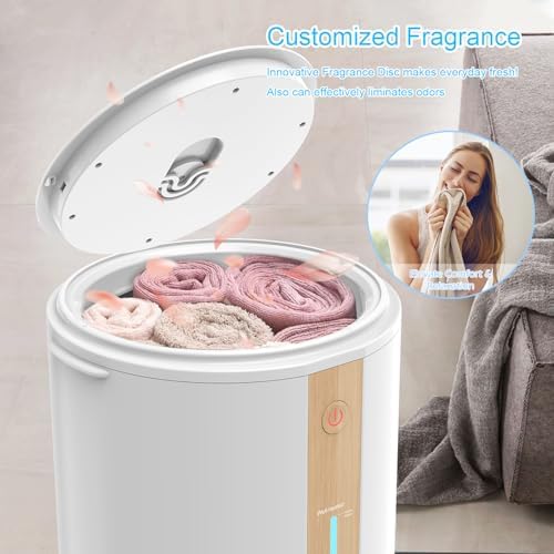 Keenray Towel Warmer with Heating Progress Bar and Fragrance Holder