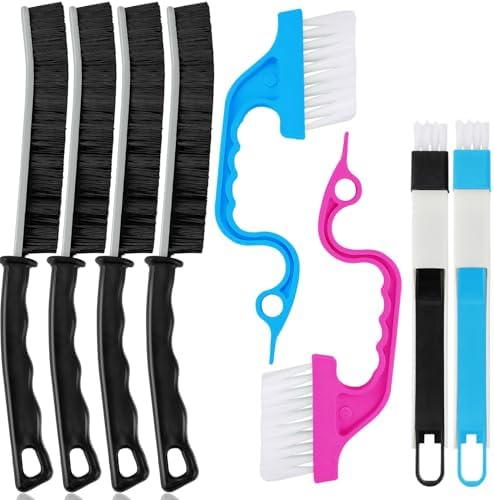 Pinsit Crevice Cleaning Brush Set 4Pcs with Hooks