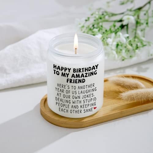 Jonico Lavender Candle Birthday Gift for Women