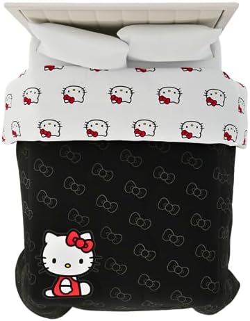 Franco Hello Kitty Reversible Microfiber Comforter Full