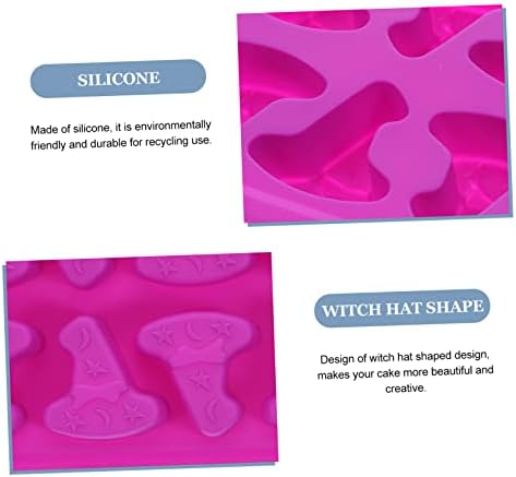Garneck Witch Hat Chocolate Mold Ice Cube Tray