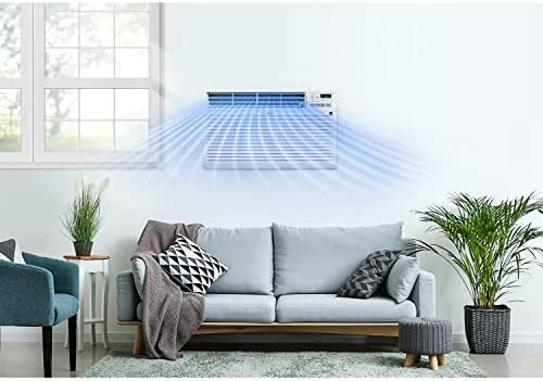 LG 7800 BTU Through the Wall AC Unit with Remote Control White