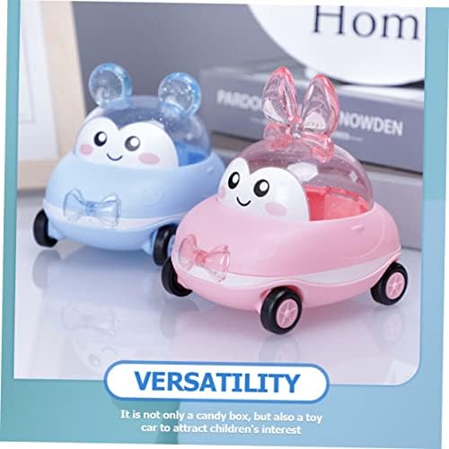 Unomor Cartoon Candy Box Toy Car for Birthday Party Favors