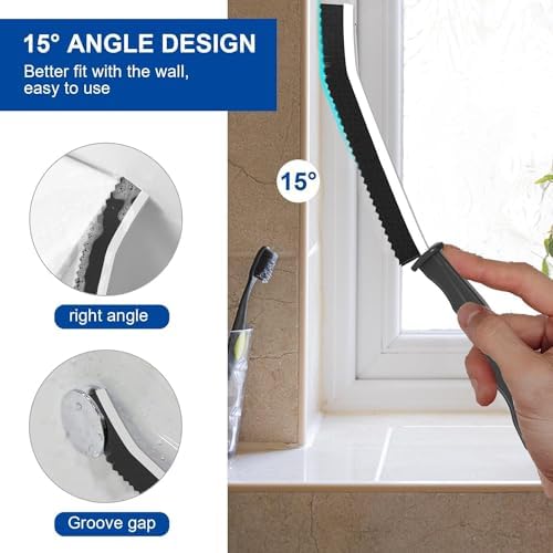3 Pcs Bristled Crevice Cleaning Brush Set
