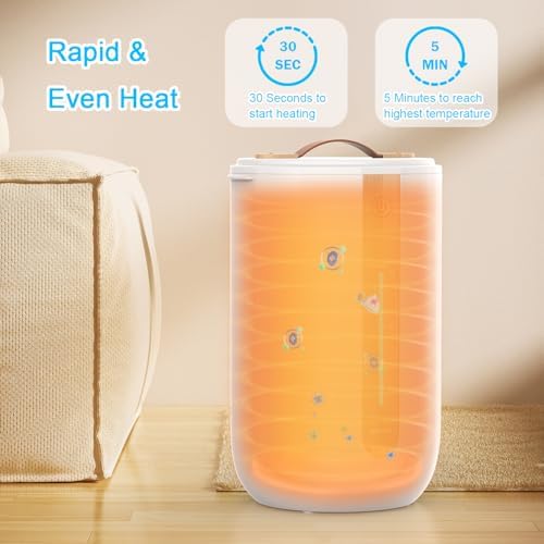 Keenray Towel Warmer with Heating Progress Bar and Fragrance Holder