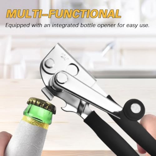 VWMYQ Heavy Duty Manual Can Opener with Magnetic Lid Lift