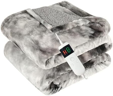 Cushious Electric Heated Blanket Throw 50x60