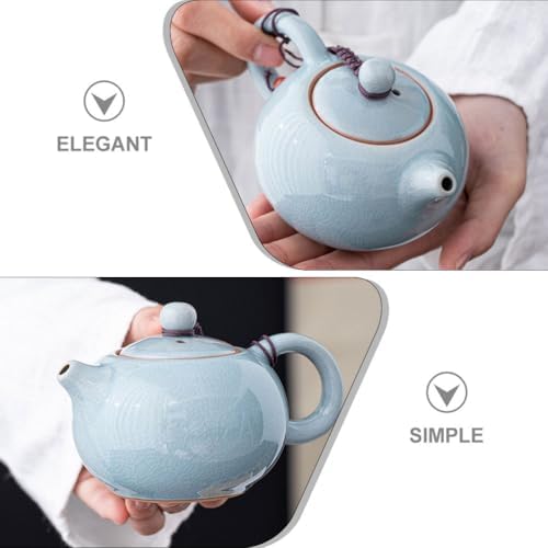 LIFKOME Ceramic Teapot for Tea Enthusiasts