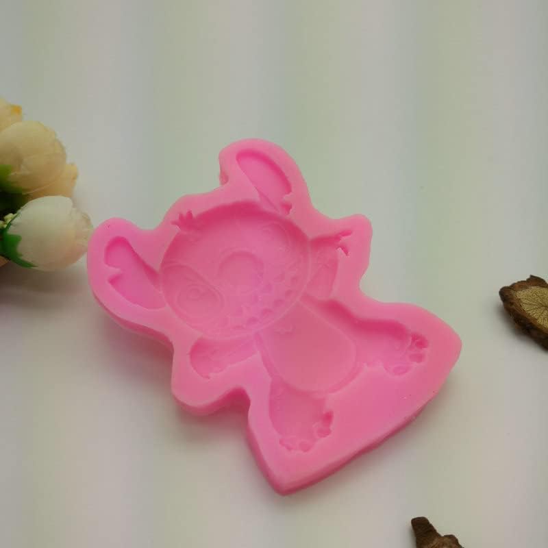 Guratapa Cartoon Anime Silicone Molds for DIY Fondant and Candy Making