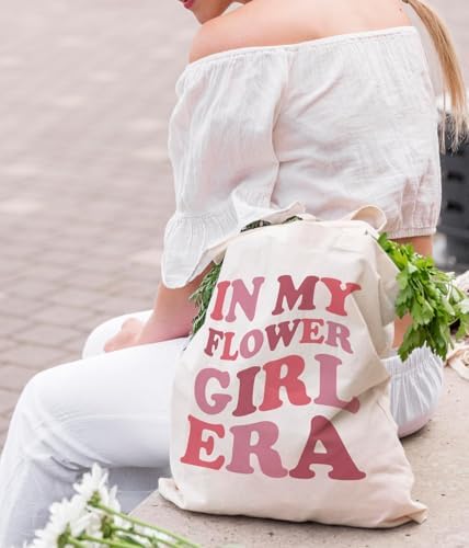 Zeghk NaZaUK Flower Girl Proposal Tote Bag