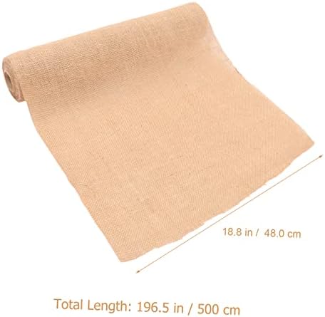 Natural Linen Table Runner for Wedding and Party Decor