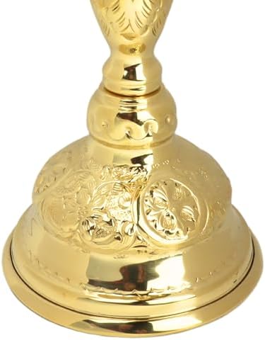 Needzo High Polished Brass Chalice and Paten Set