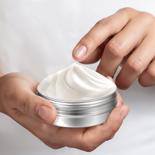 48 Pcs Aluminum Round Cans with Screw Top Lids