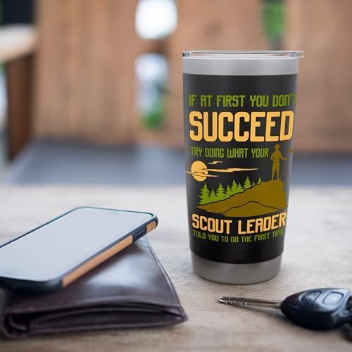 Try Doing What Your Scout Leader Told You Funny Scouting Tumbler