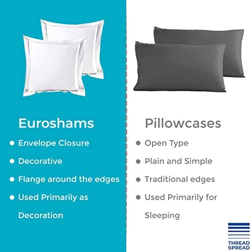 Thread Spread 100 Egyptian Cotton Pillow Shams Set of 2